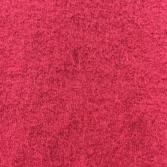 Vintage Red Torrid Angora Lambswool Blend Scoop Cowl Neck Sweater Bow Size 3 - Picture 2 of 15